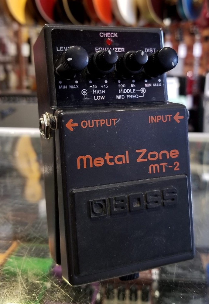 BOSS USED Boss MT-2 Metal Zone Pedal - Used