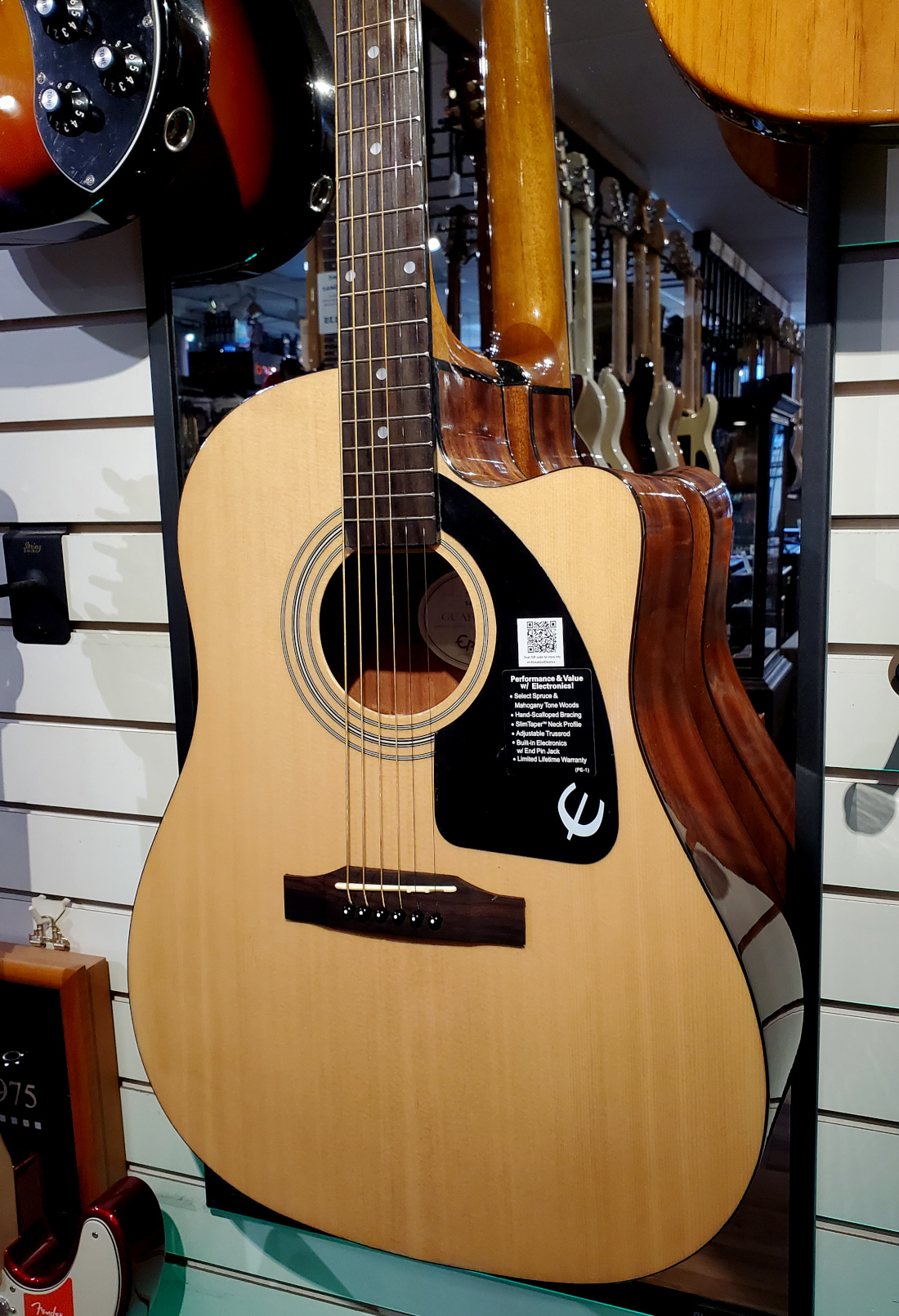 USED Epiphone AJ100CE Canadian Online Music Store in Oakville