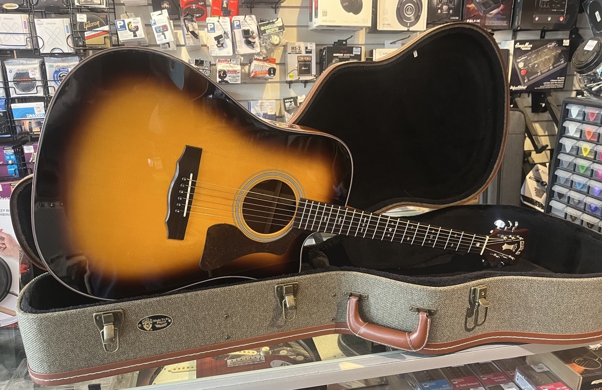 USED Guild GAD40CE-ATB w/OHSC