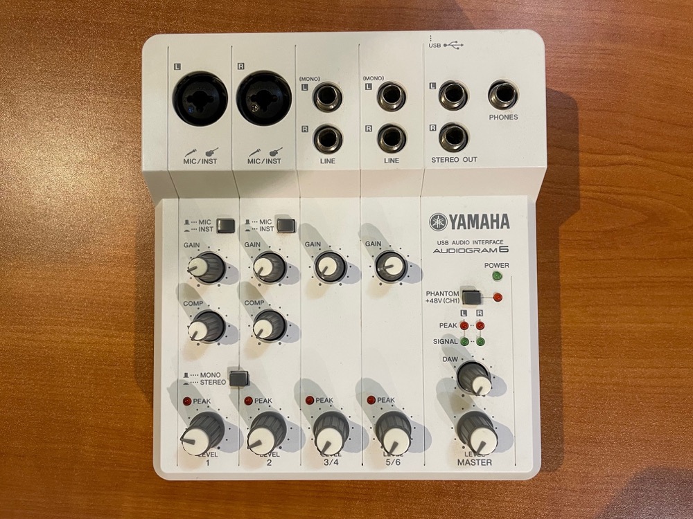 USED Yamaha Audiogram 6 USB Audio Interface