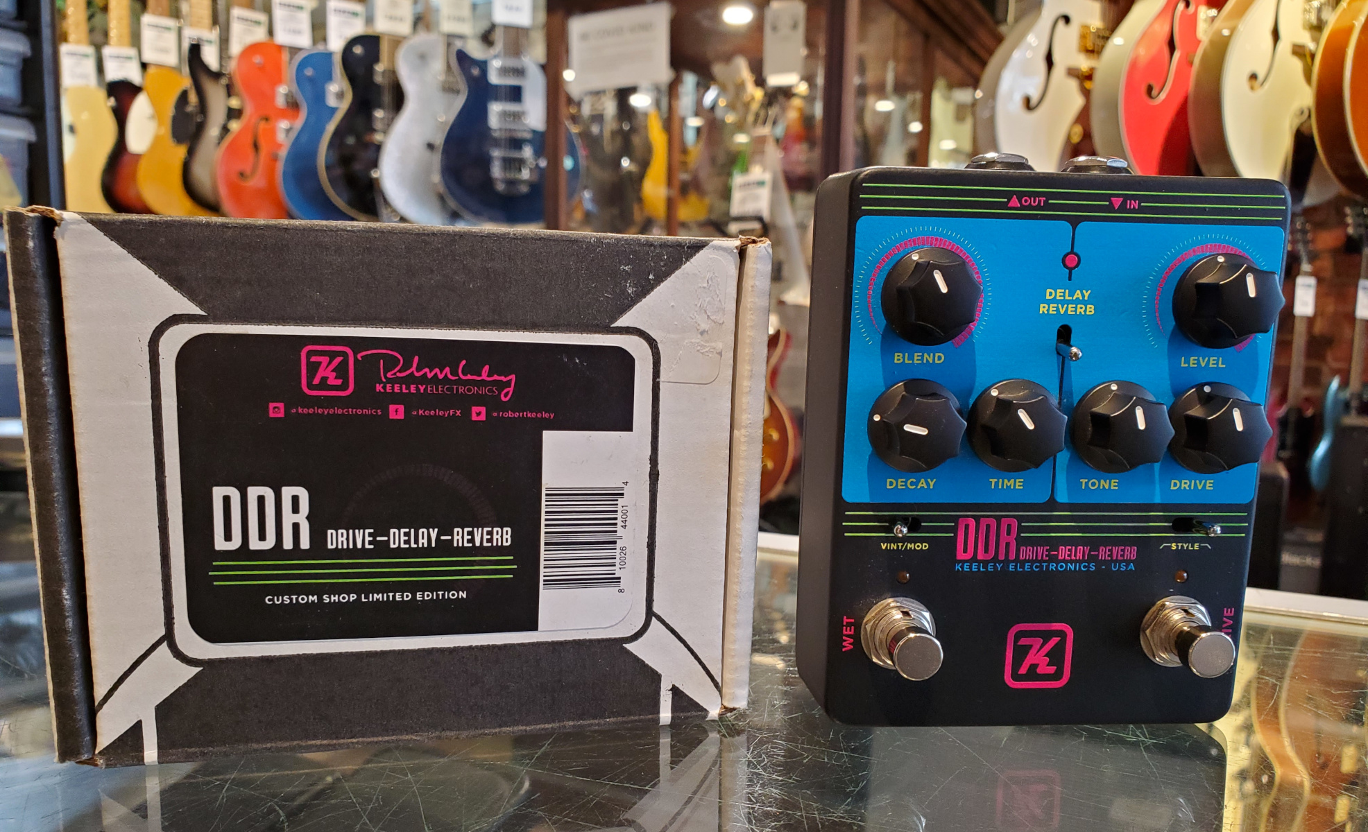 Derretido agudo cesar USED Keeley DDR Limited Edition Neon Pedal w/box: Canadian Online Music  Store in Oakville, Ontario | Personal Service You Can Trust