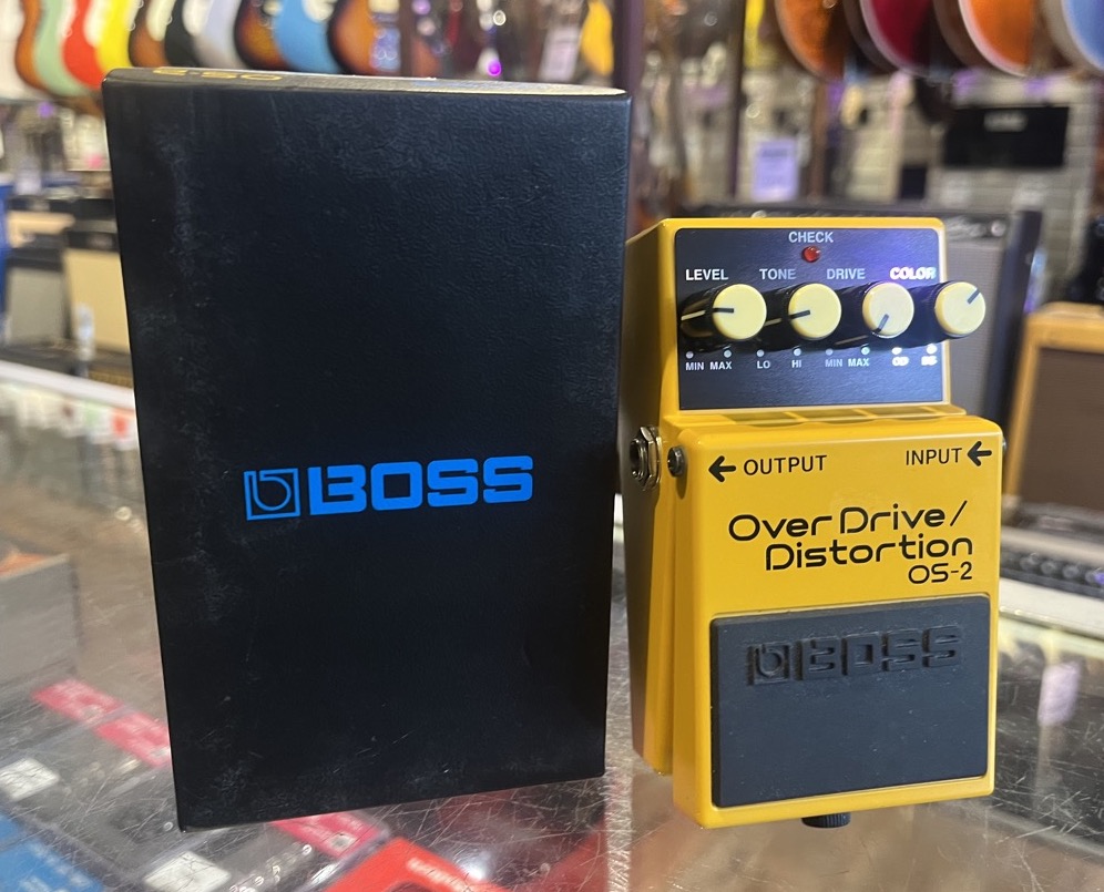 USED BOSS OS-2 Overdrive Distortion w/Box