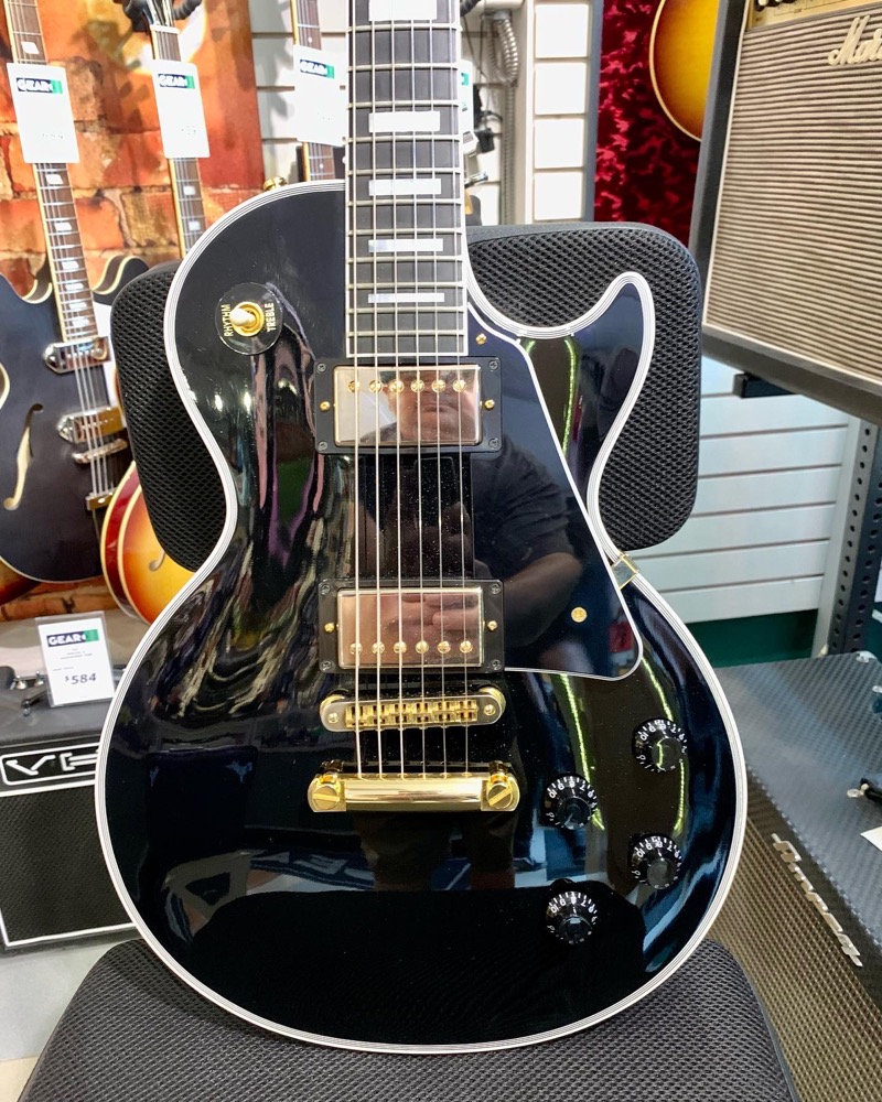 Gibson Custom Shop USED Gibson 2018 Custom Shop Les Paul Custom w/case - Used