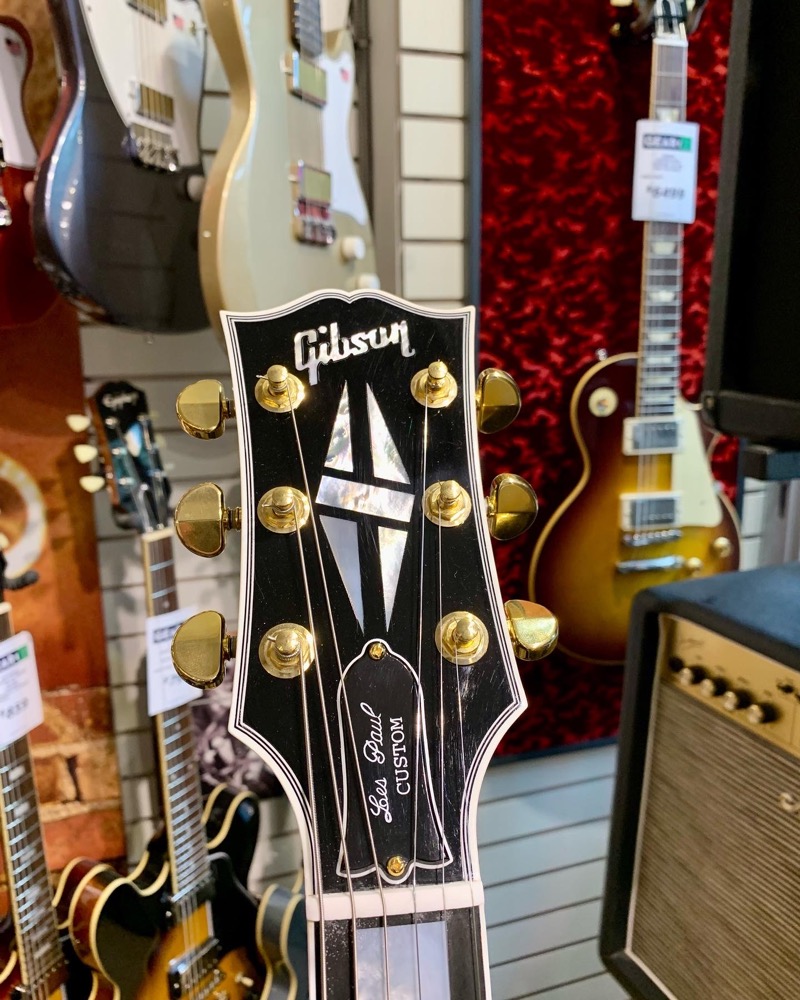 Gibson Custom Shop USED Gibson 2018 Custom Shop Les Paul Custom w/case - Used