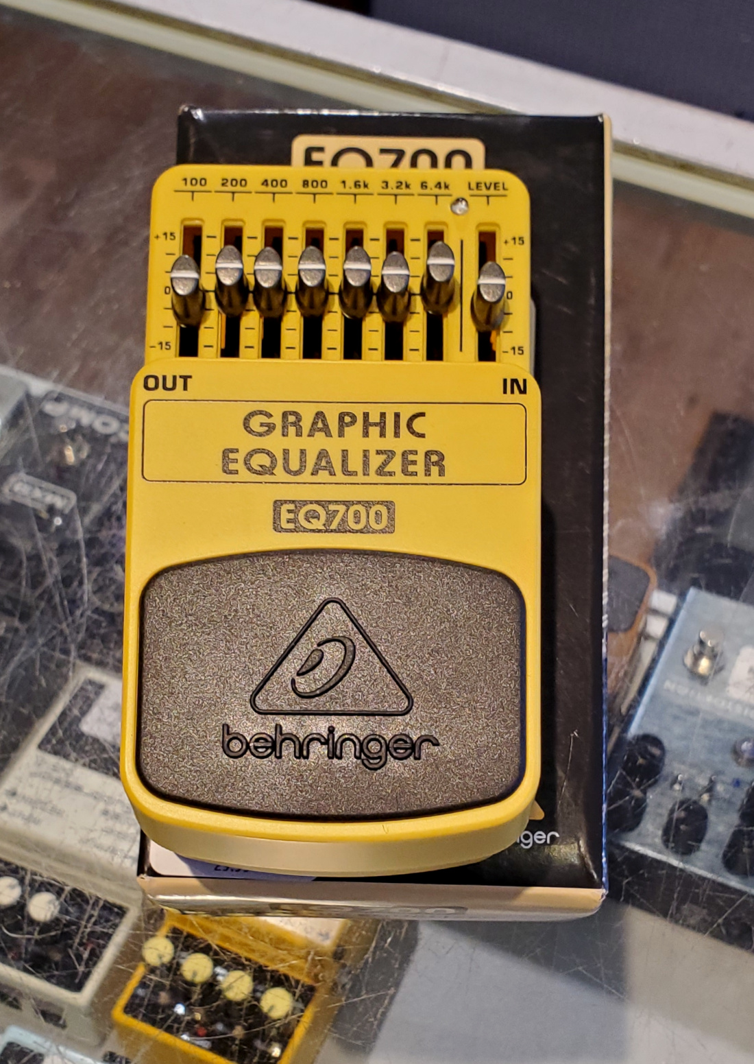 USED Behringer EQ700 Graphic EQ Pedal w/Box