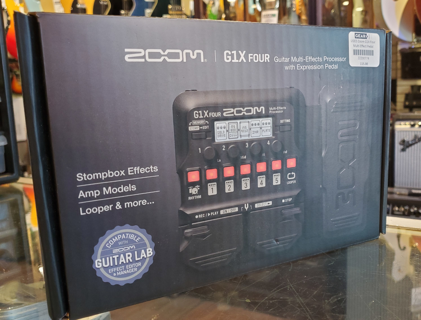 Zoom USED Zoom G1X Four Multi Effect Pedal - Used