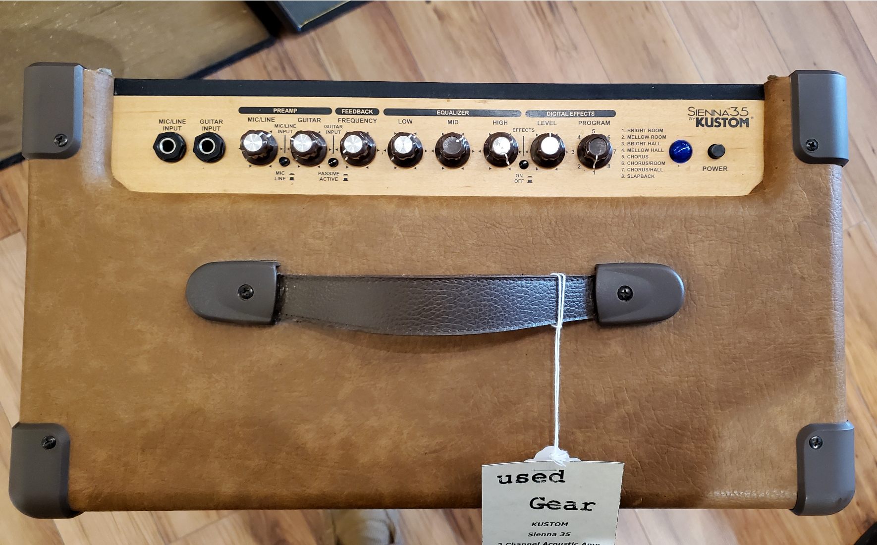 USED Kustom Sienna 35 Acoustic Amp Canadian Online Music Store in