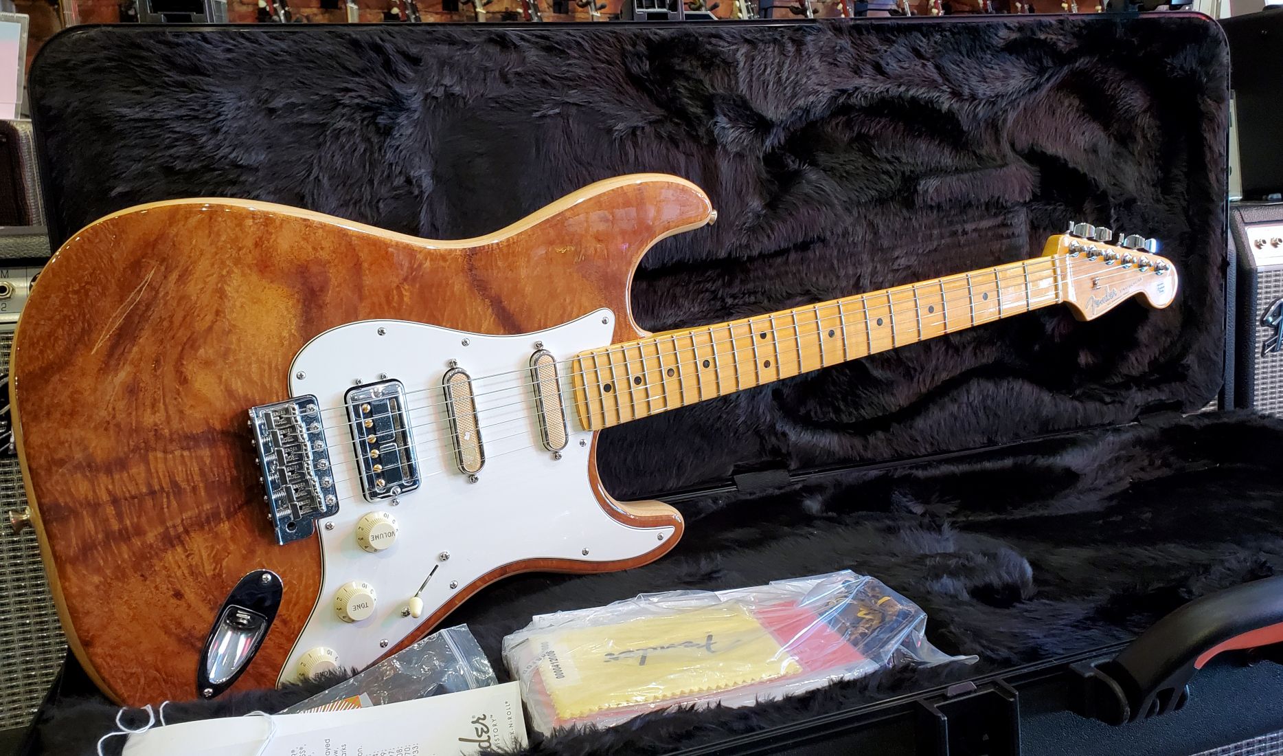 USED Fender Rarities Koa Stratocaster  …