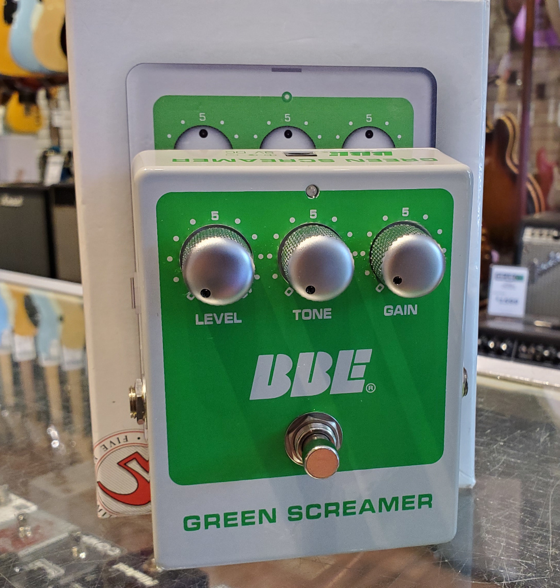 BBE USED BBE Green Screamer Overdrive Pedal w/Box - Used