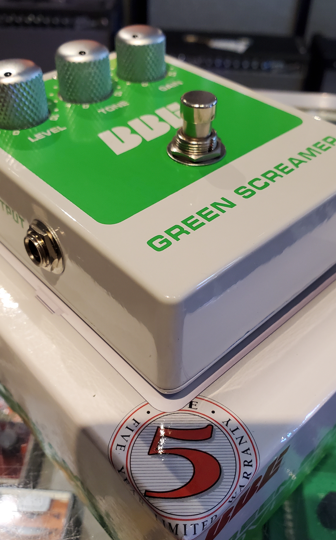 BBE USED BBE Green Screamer Overdrive Pedal w/Box - Used