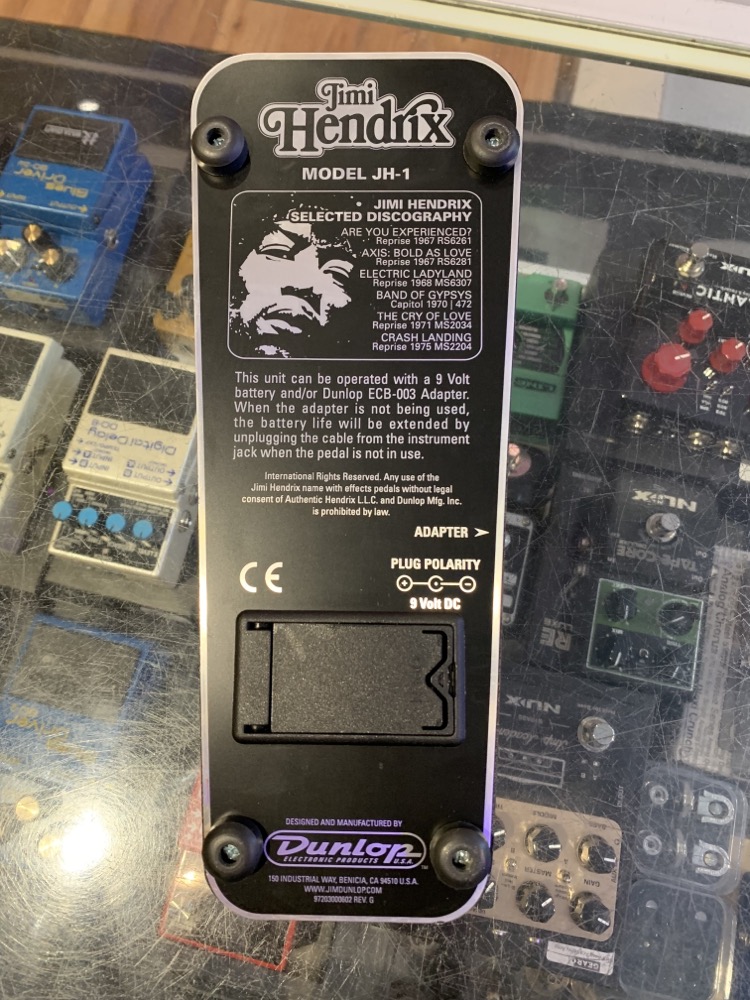 Dunlop USED Dunlop JH-1 Hendrix Wah Pedal - Used