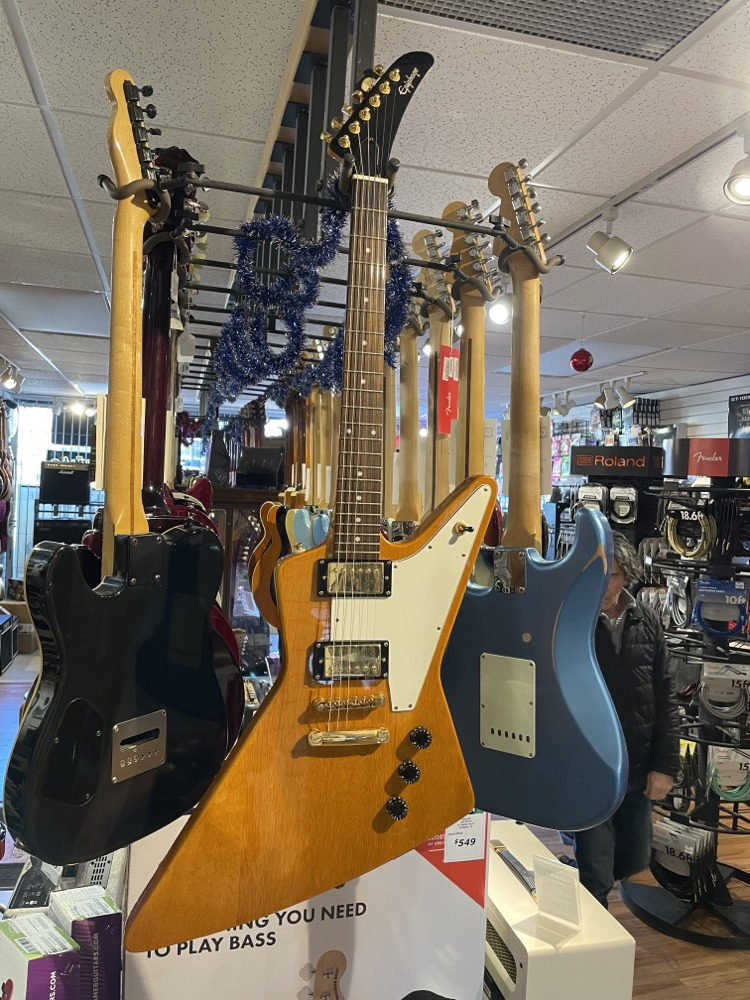 Epiphone USED 2004 Epiphone '58 Explorer Korina MIK - Used