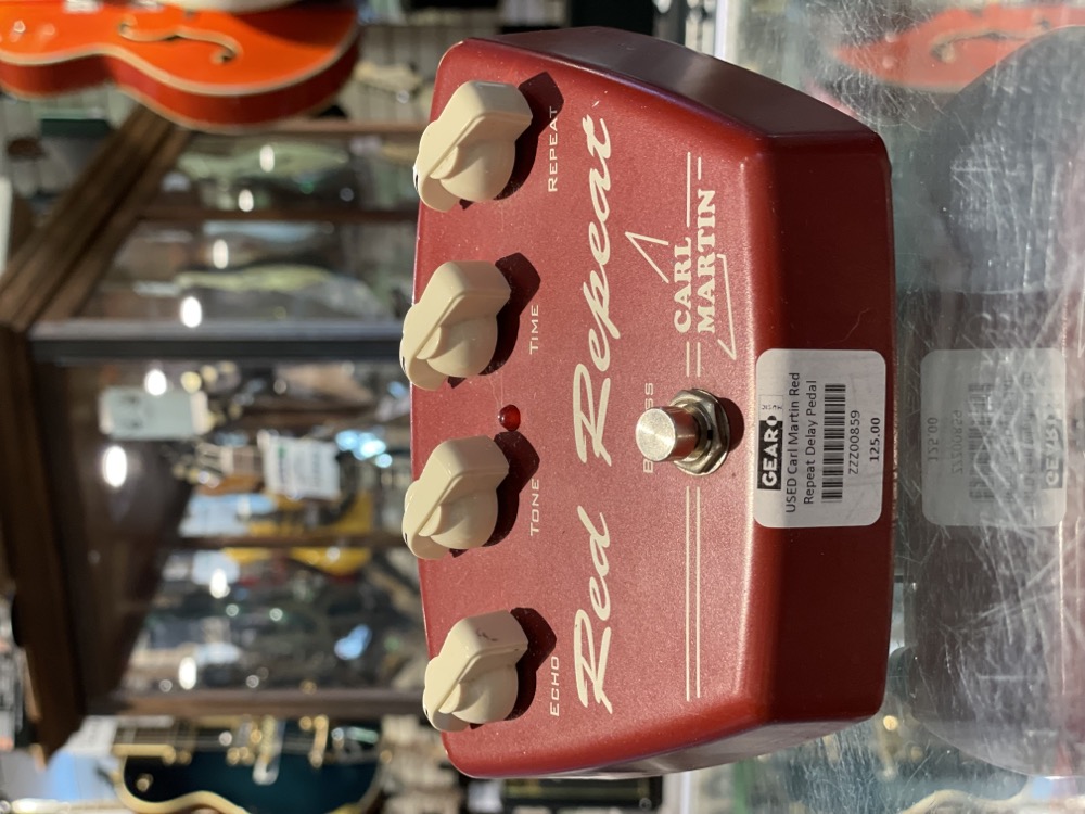 USED Carl Martin Red Repeat Delay Pedal