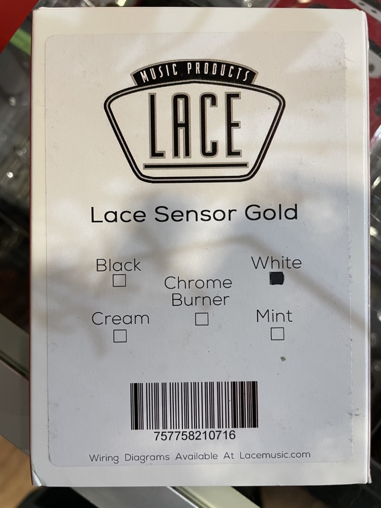 Misc USED Lace Sensor Gold Single Coil Pickup - Guitars