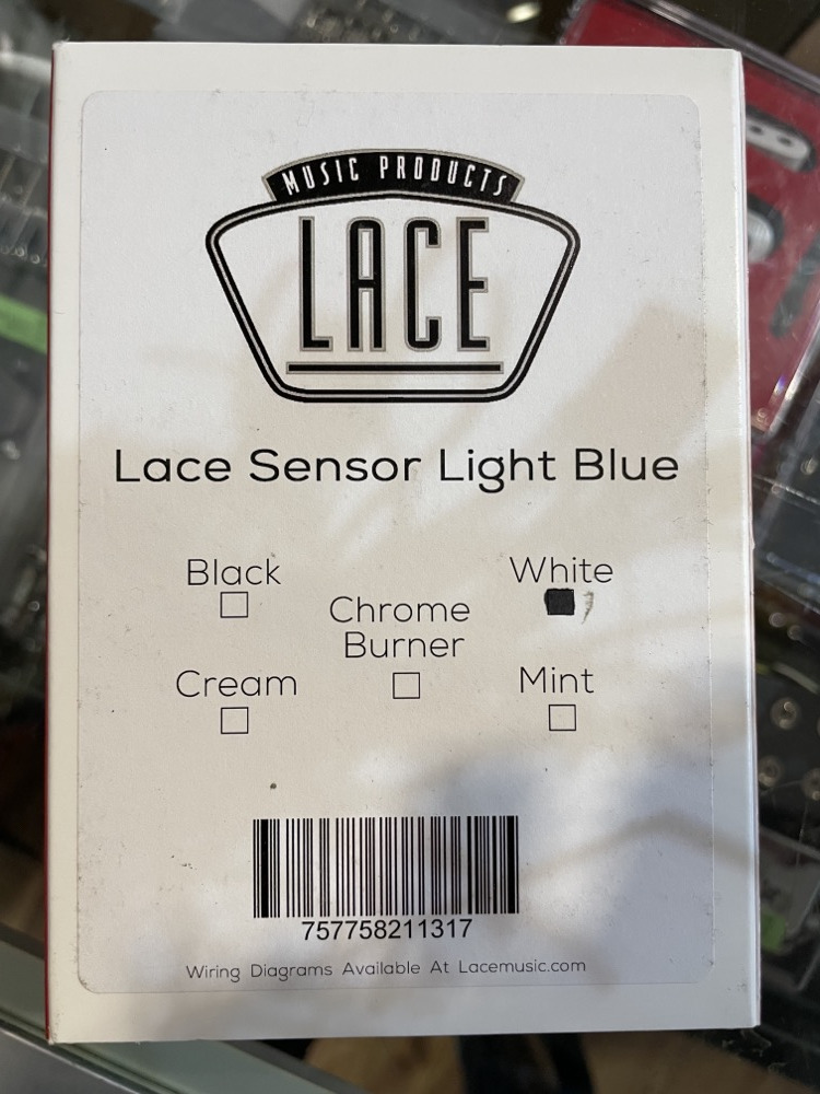 Misc USED Lace Sensor Light Blue Single Coil Pickup - Used