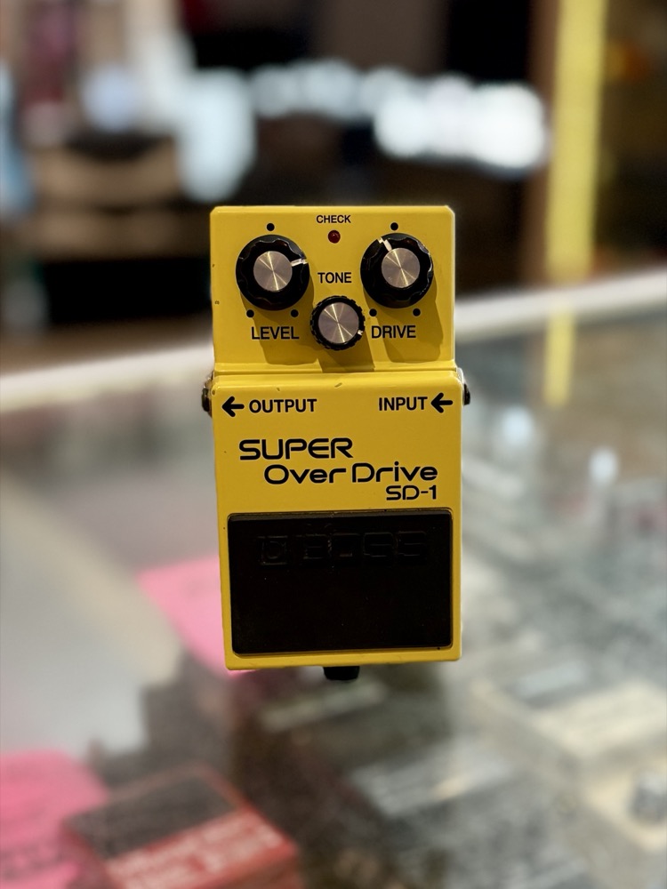 USED Boss SD-1 Super Overdrive Pedal w/box