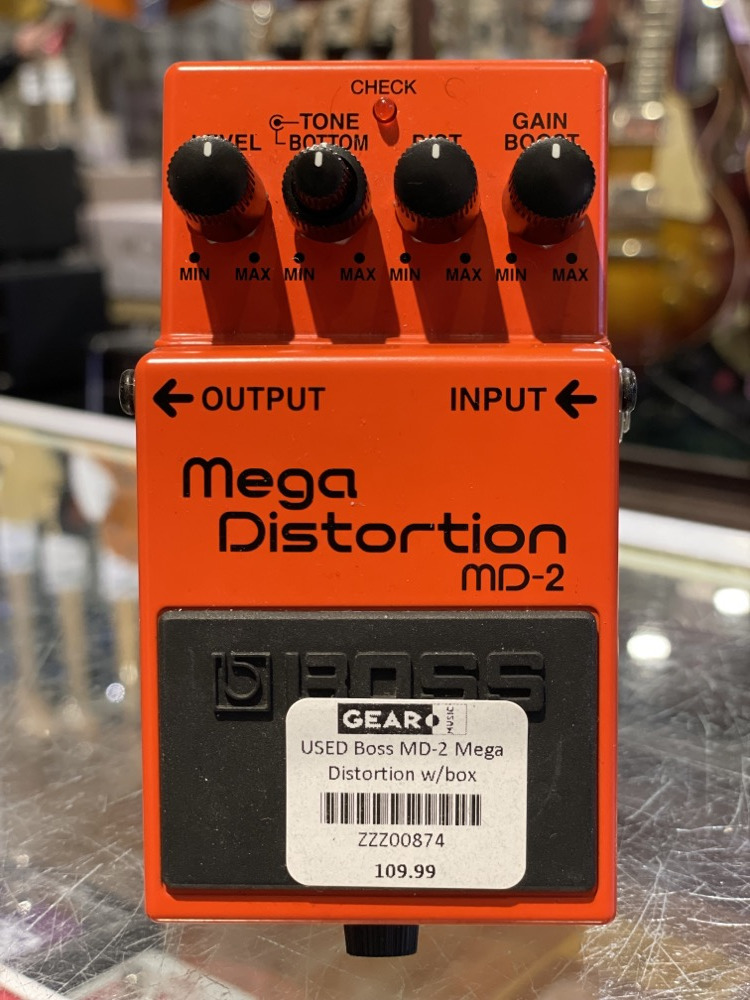 BOSS USED Boss MD-2 Mega Distortion w/box - Used