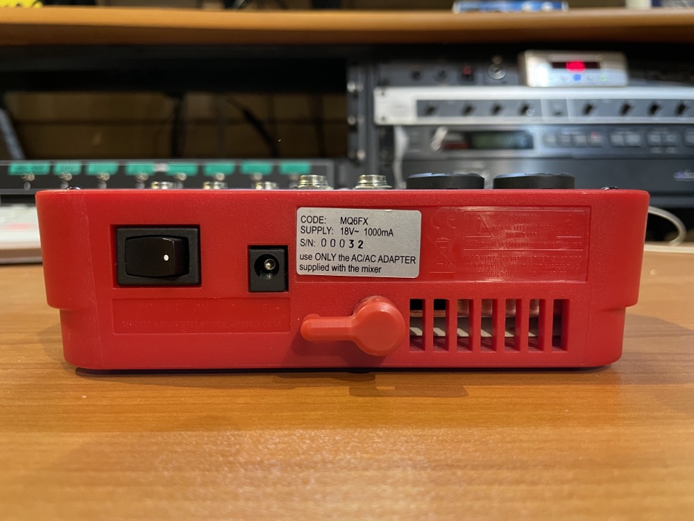 Proel USED Proel MQ6FX Mixer with Effects, AC Adaptor - Used