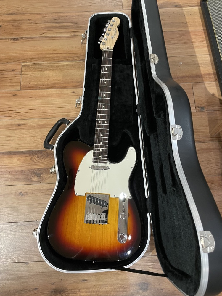 Fender USED 2006 Fender American Standard Telecaster in 3 Tone Sunburst With OHSC - Used