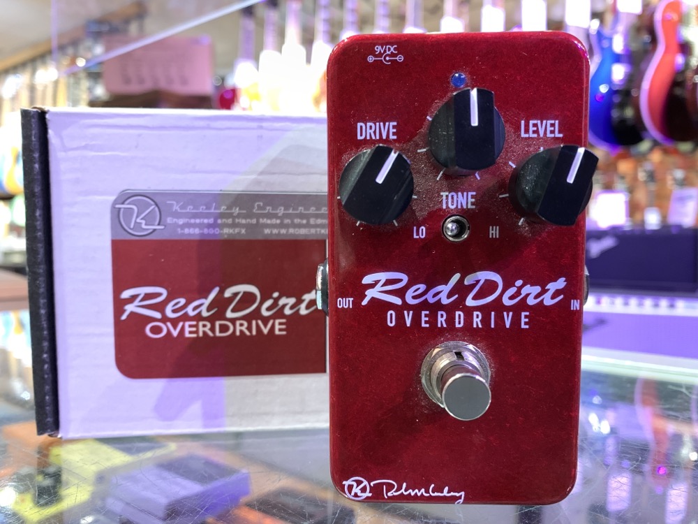 USED Keeley Red Dirt Overdrive Pedal