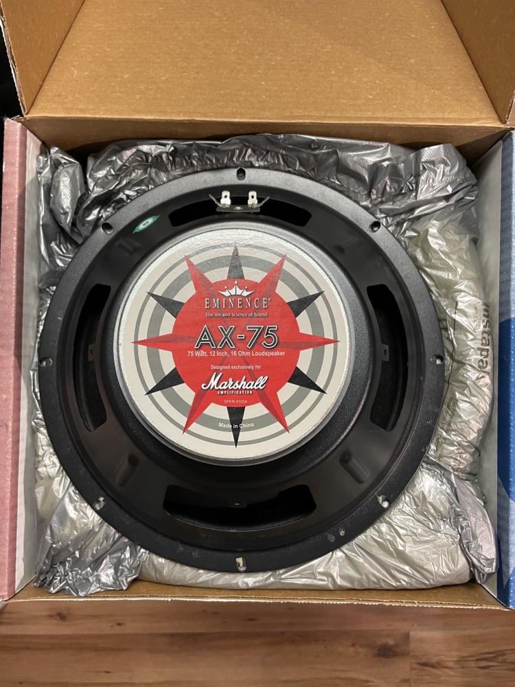 Marshall USED Marshall AX-75 Eminence 12" Speaker - 16 Ohms - 75 Watts - Used