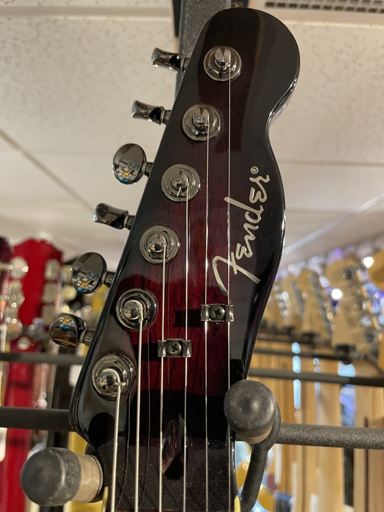 Fender USED 2012 Fender Special Edition Custom Tele FMT HH - Black Cherry Burst - Used
