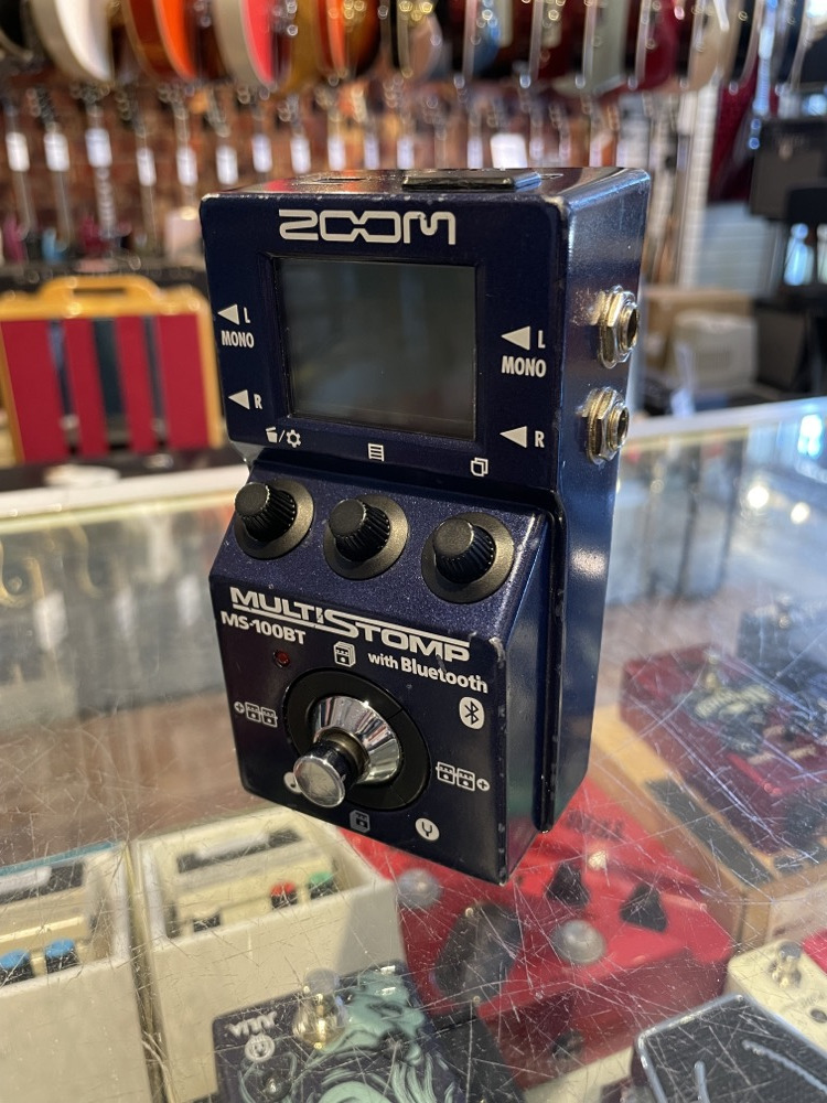 Zoom USED Zoom MS-100BT MultiStomp Effects Pedal with Bluetooth - Used