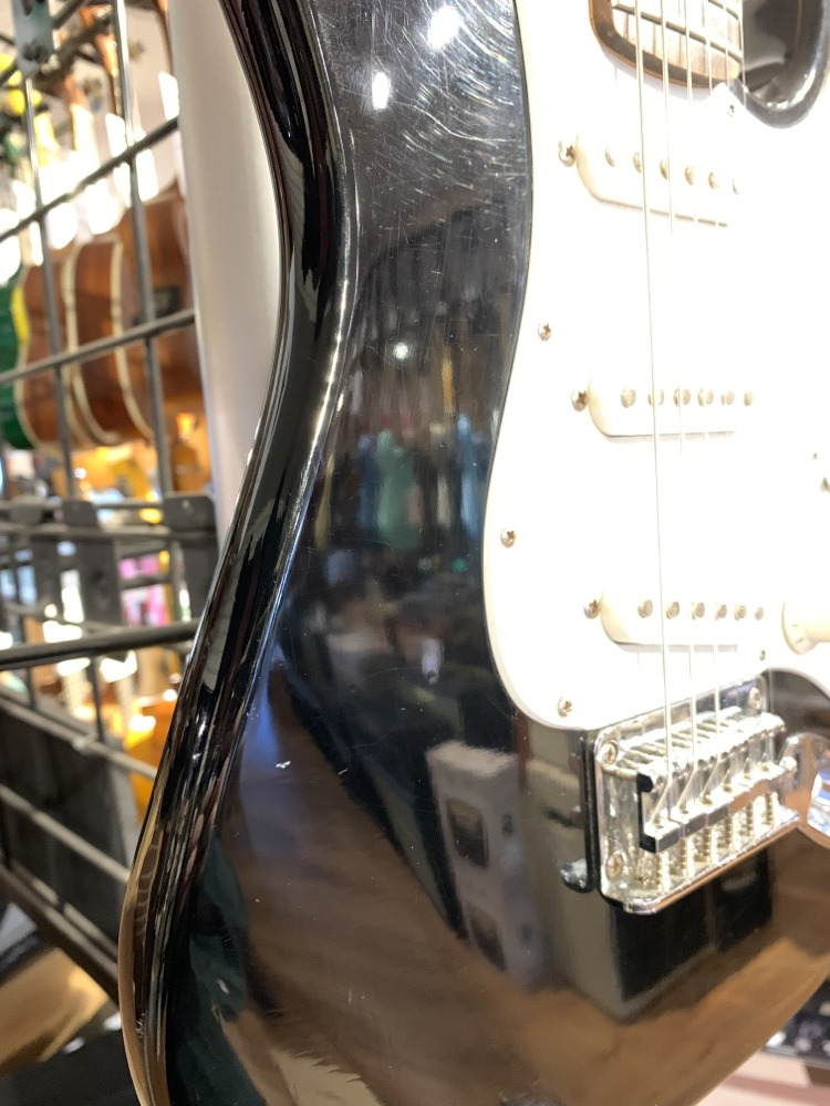 Squier USED Squier Mini Strat - Black w/Deluxe Bag - Used