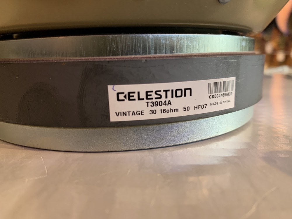 Misc USED Celestion Vintage 30 16 ohm 12" 60W Guitar Speaker T3904 - Used