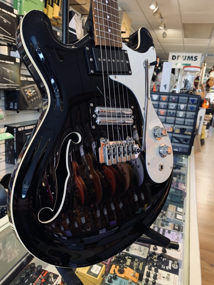 Misc USED Danelectro 66T Semi-Hollow Guitar - Black - Used