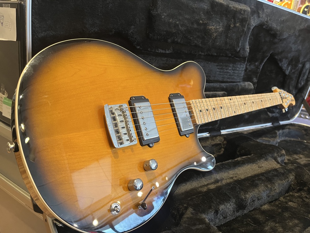 Misc USED Ernie Ball Music Man 2016 Reflex Vintage Tobacco Burst w/ OHSC - Used