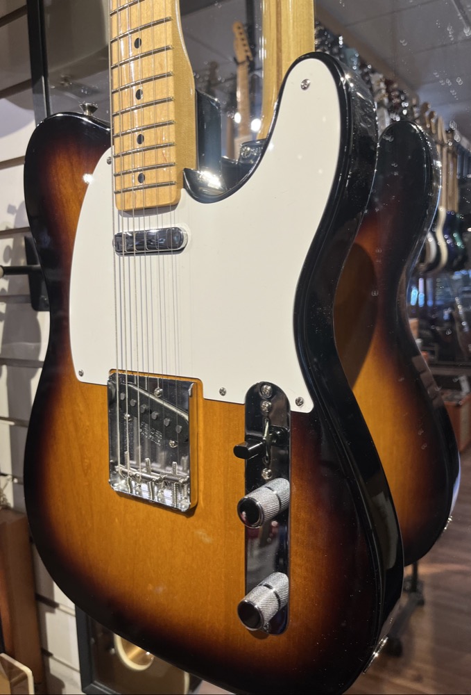 Fender USED 2012 Fender American Vintage '58 Tele In 2 Tone Sunburst w/OHSC - Used