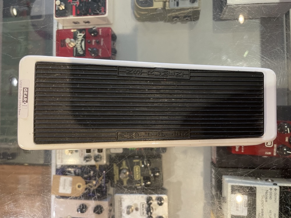 USED Dunlop 105Q Bass Crybaby Pedal