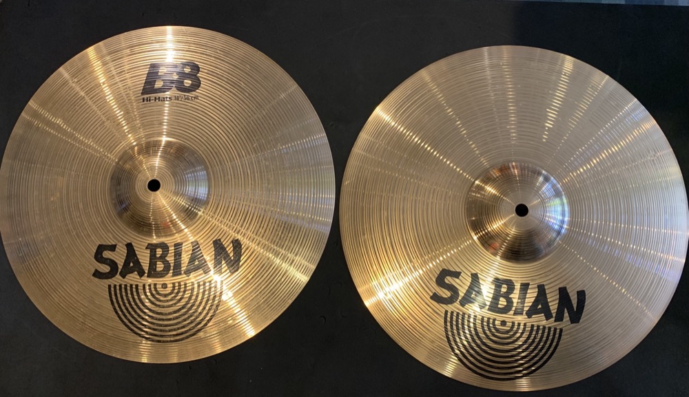 Sabian USED Sabian 14" B8 HiHats  - CONSIGNMENT - Used