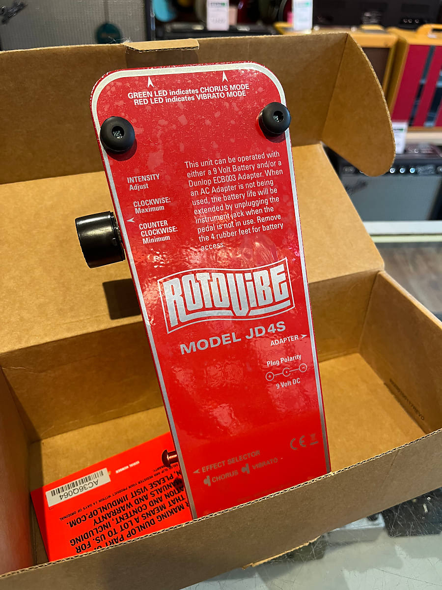 Dunlop USED Dunlop JD4S Rotovibe w/Box - Used