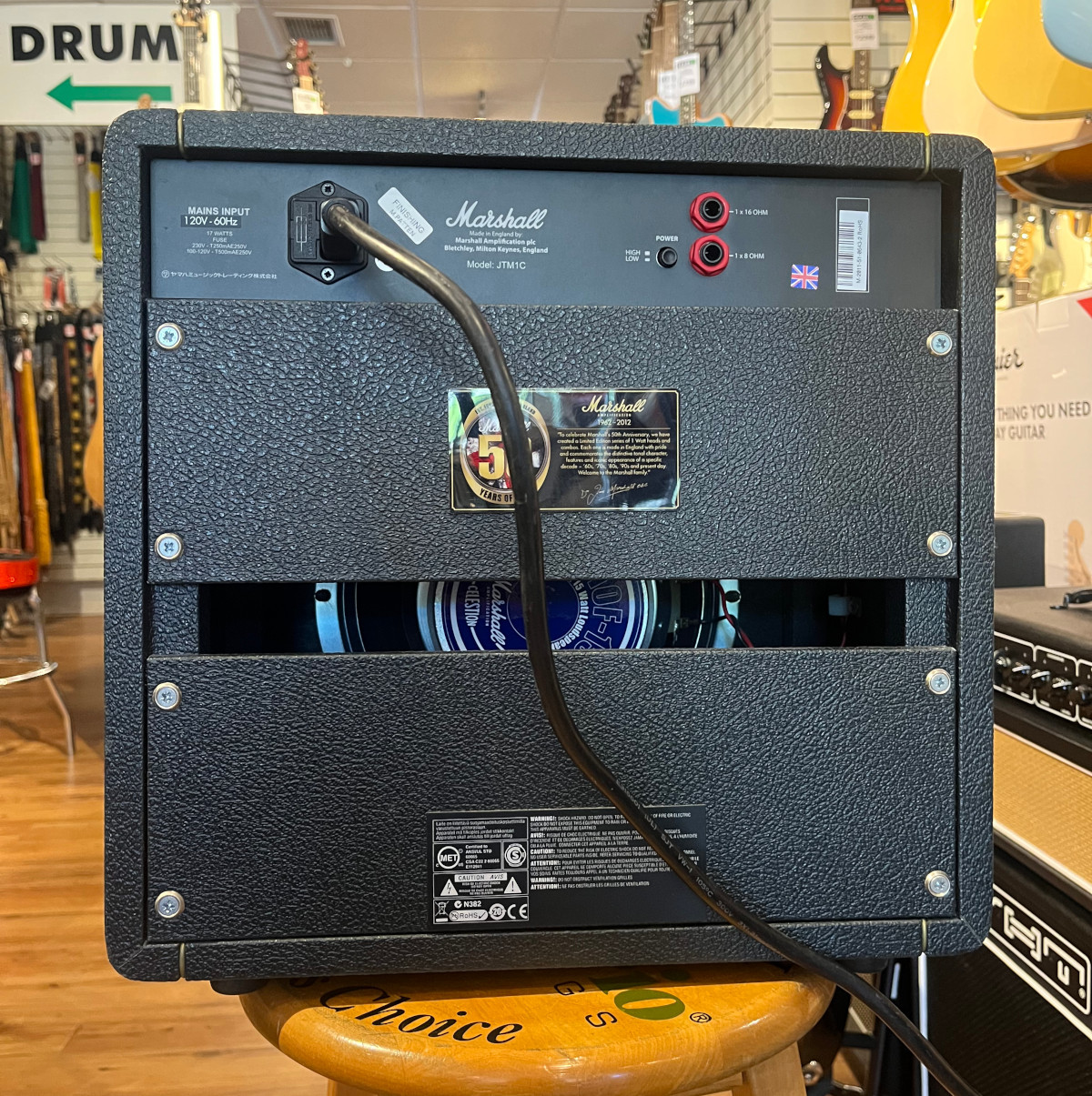 Marshall USED Marshall JTM1C 50th Anniversary 1960's 1 watt - CONSIGNMENT - Used