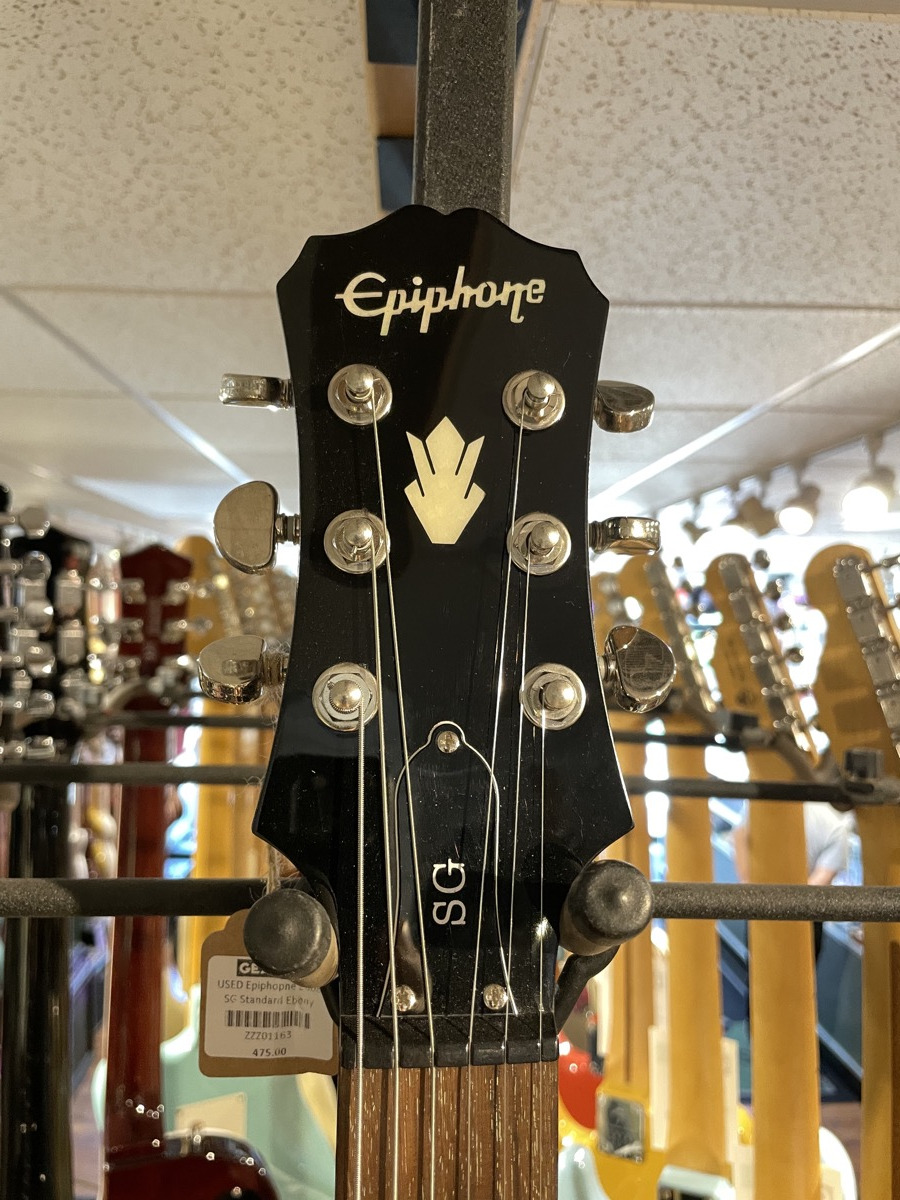 Epiphone USED Epiphone 2008 SG Standard Ebony - Used