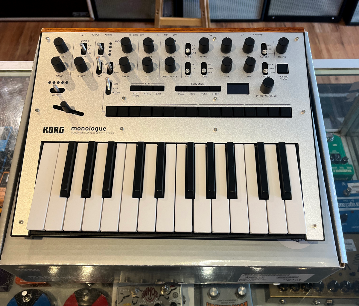 USED Korg Monologue Mini Monophonic Synth - Silver