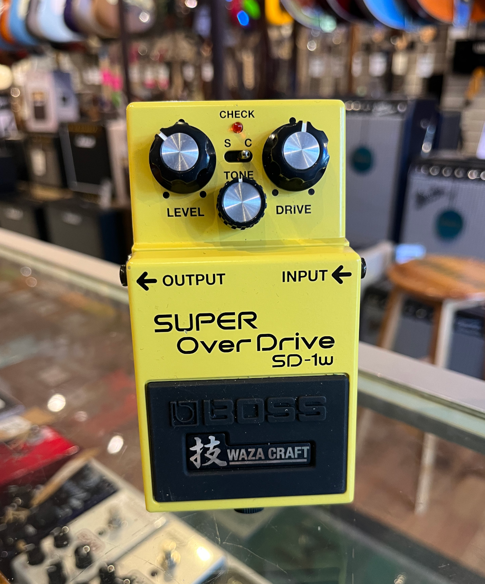 BOSS USED BOSS SD-1w Super Overdrive Waza Craft Pedal - Used