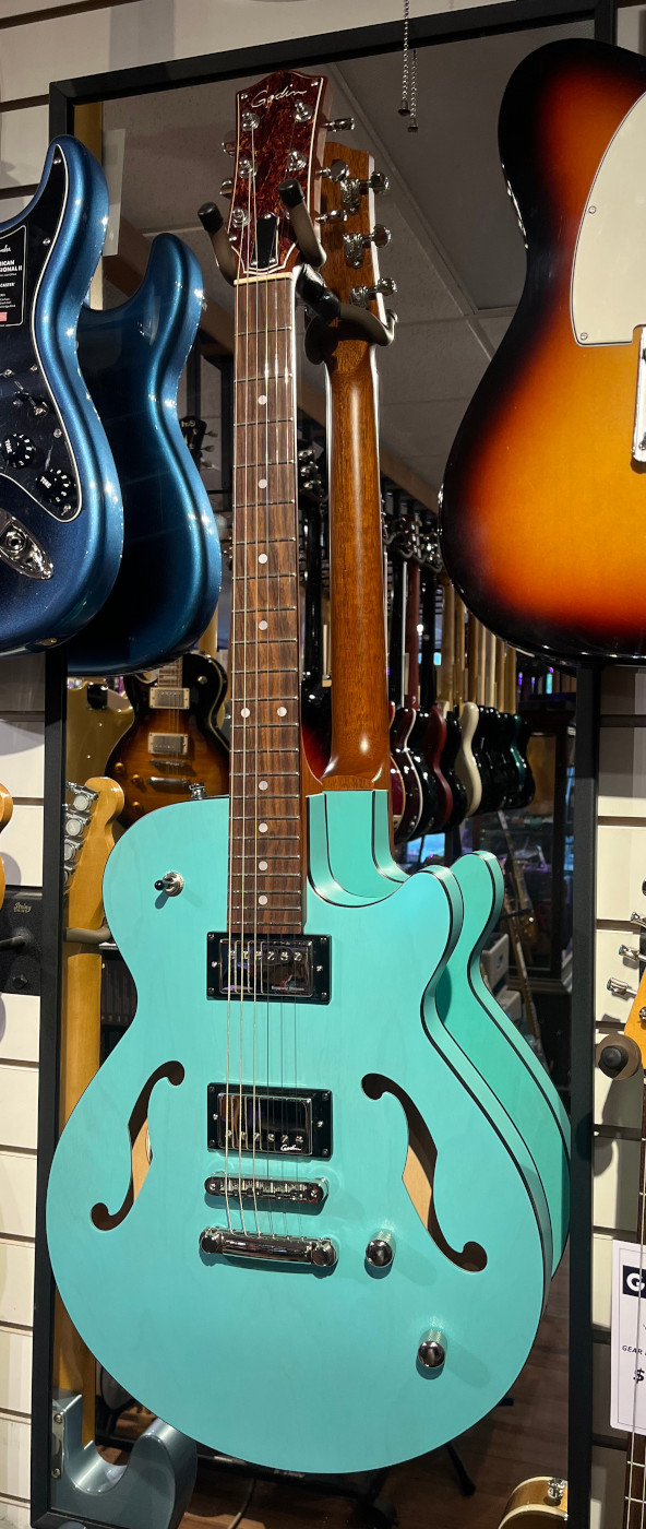 Misc USED Godin Montreal Premiere HT Laguna Blue w/Case - Used
