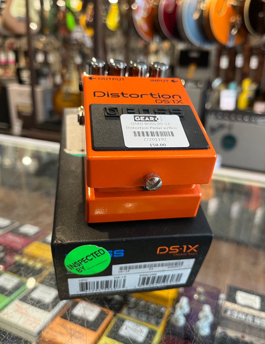 BOSS USED BOSS DS-1X Distortion Pedal w/Box - Used