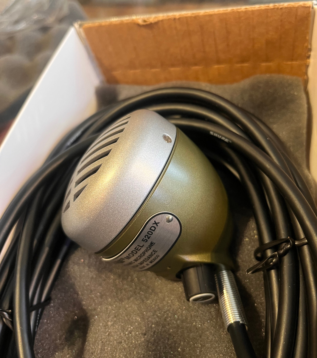 USED Shure 520 DX Green Bullet  …