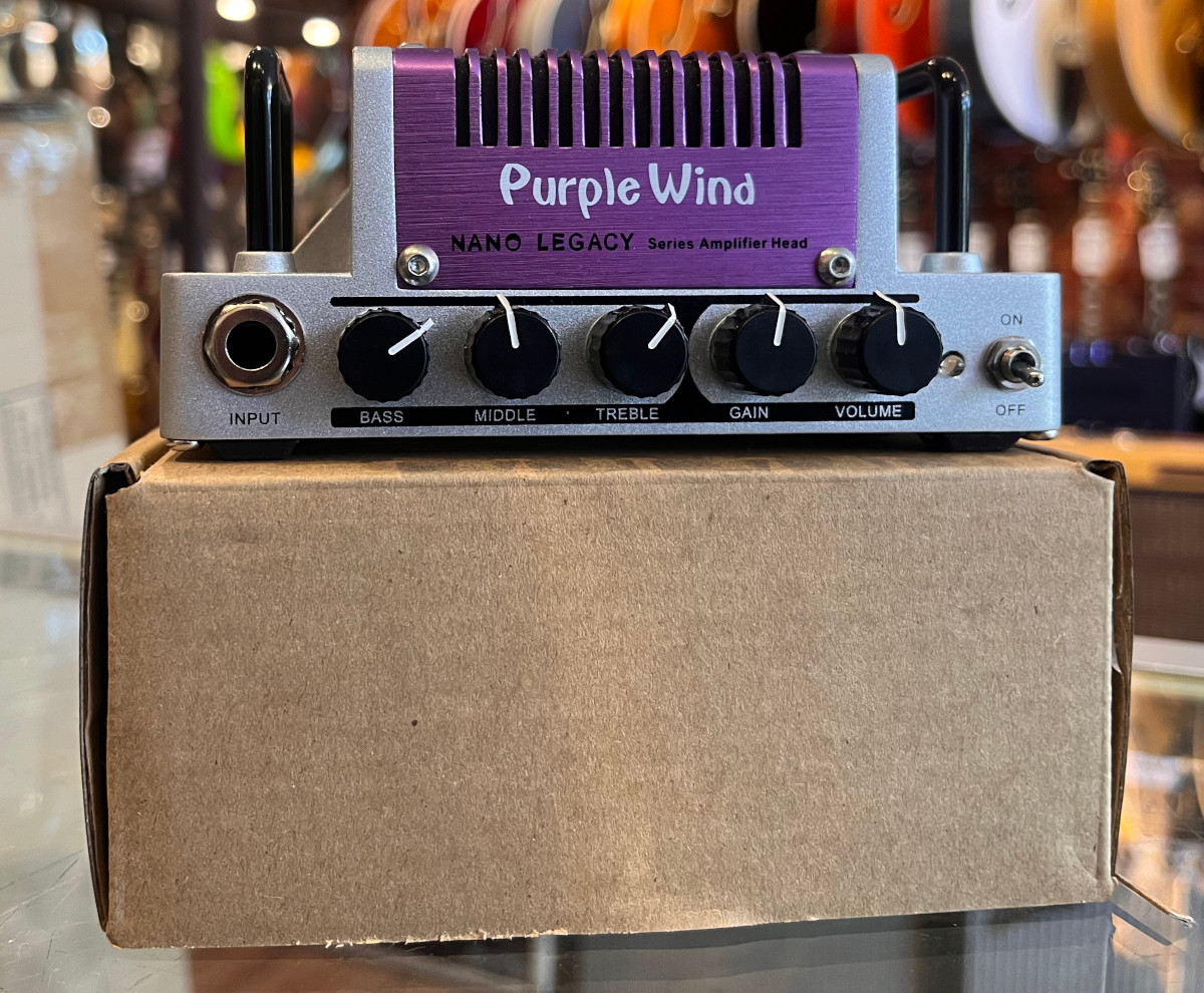 USED Hotone Nano Legacy Purple Wind Amplifier Head