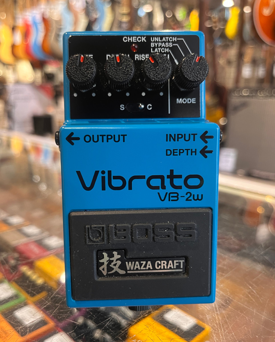 BOSS USED BOSS VB-2W Vibrato Waza Craft Pedal - Used