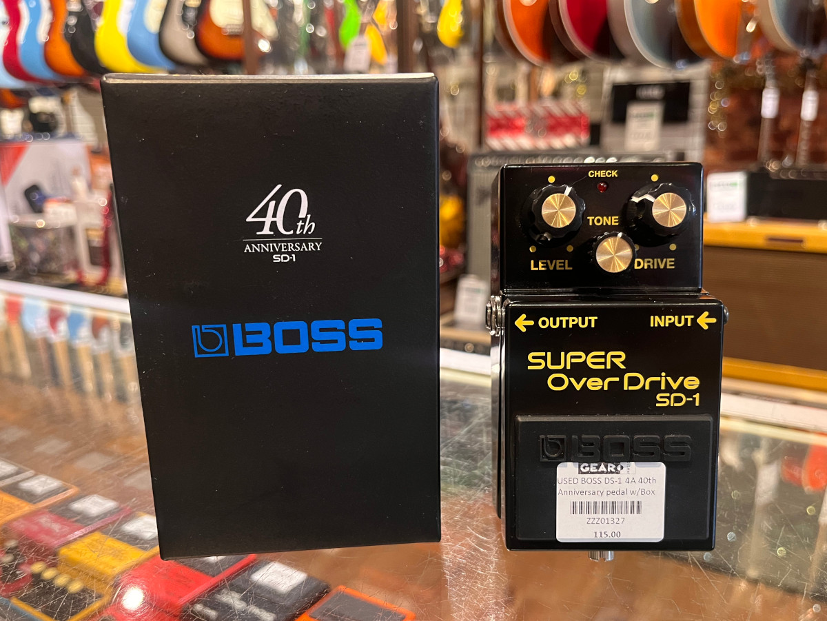USED BOSS SD-1 4A 40th Anniversary  …