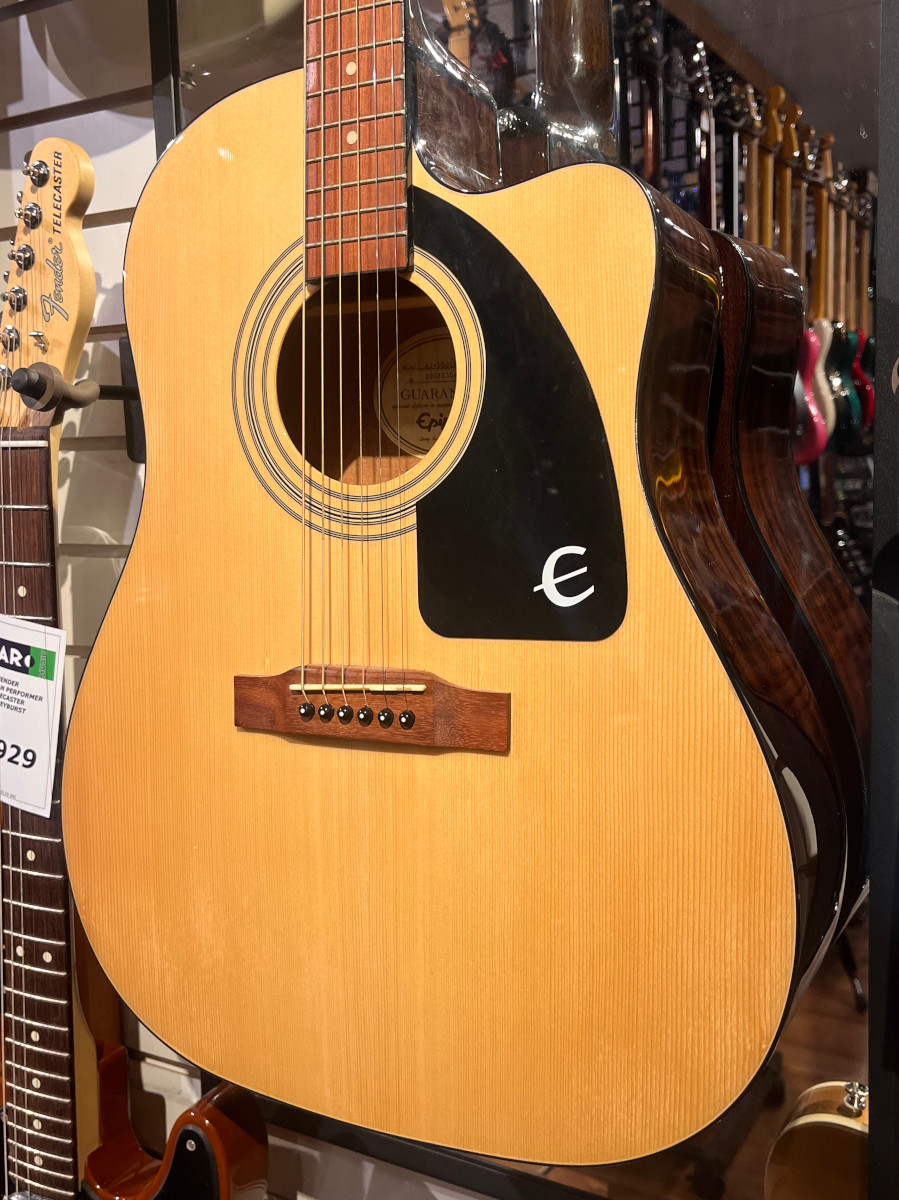 USED Epiphone AJ-100CE Passive Electric Acoustic