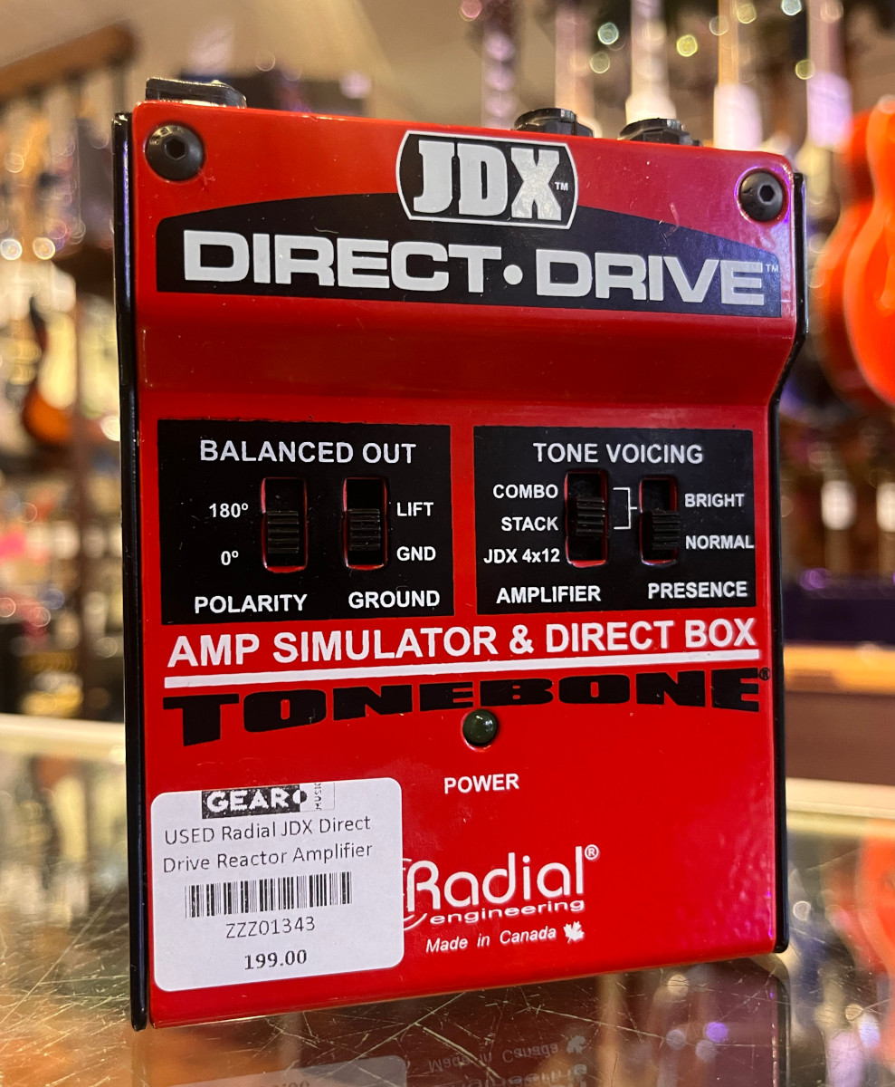 USED Radial JDX Direct Drive Reactor  …