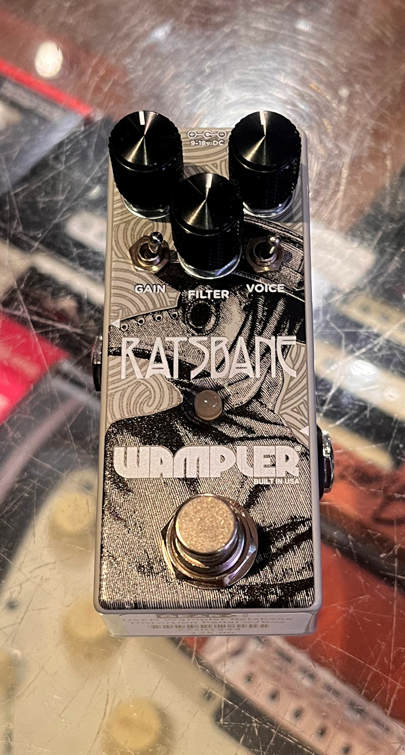 Misc USED Wampler Ratsbane Distortion Pedal w/Box - Used
