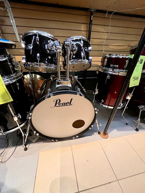 USED Pearl Roadshow Five Piece Kit, Hardware,  …