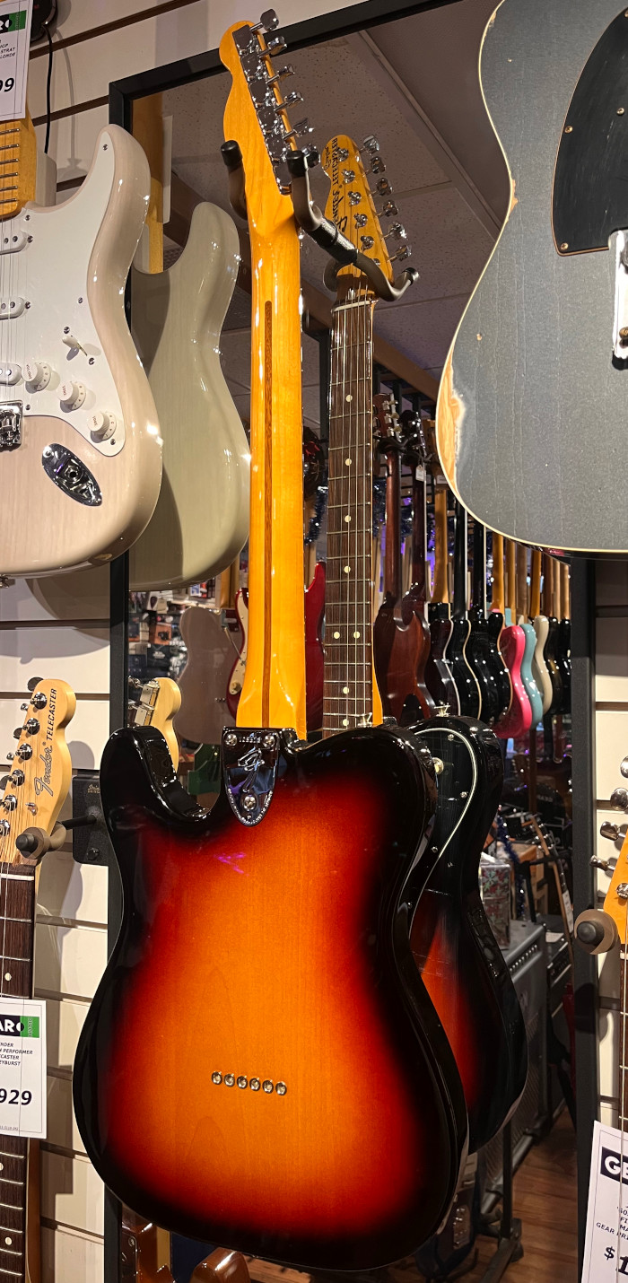Fender USED Fender American Professional II Tele Deluxe, Mercury, OHSC - Used